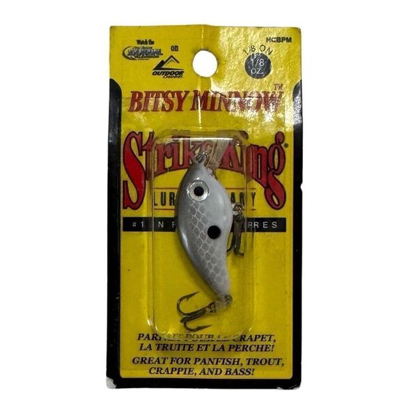 Strike King® Bitsy Minnow Ultra-light Crankbait Gizzard Shad -New 12087 - Picture 1 of 4